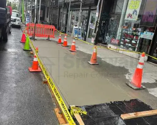 Sidewalk repair in queens
