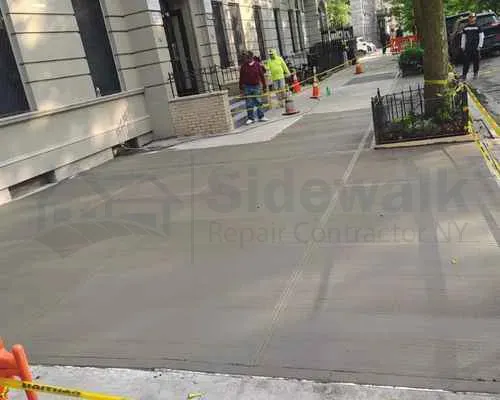 Sidewalk repairs in bronx